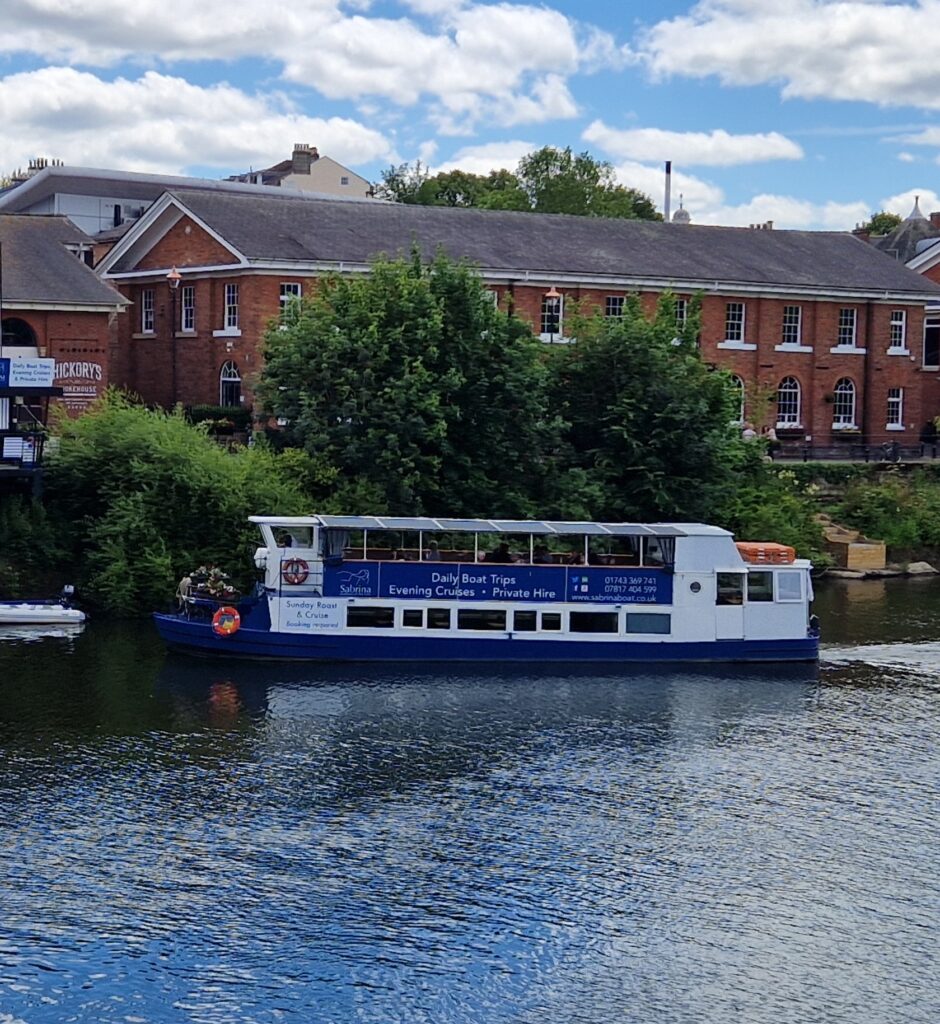 Relax on the River Severn in Shrewsbury